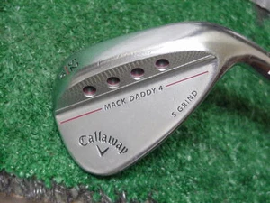 Schöner Callaway Chrome Mack Daddy 4 gefräster 52 Grad Spaltkeil S Tour Ausgabe S-200 - Bild 1 von 4