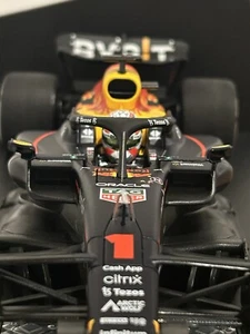 F1 Minichamps 2022 Max Verstappen #1 Red Bull US GP (COTA) Win 1/18 Diecast Car - Picture 1 of 16