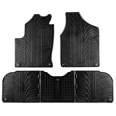 Alfombrillas de goma para coche Volkswagen Sharan 1995-2010 todo tipo de clima resistente nuevas Foto 1 de 4