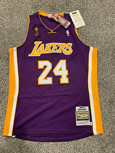 Authentic Kobe Bryant Lakers Mitchell & Ness 2008-09 NBA FINALS  Jersey S - 2XL