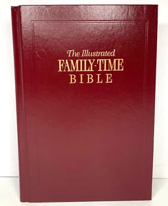 Thomas Nelson Publishers  The Illustrated Family-Time Bible NKJV Hardcover 1994 - Picture 1 of 24