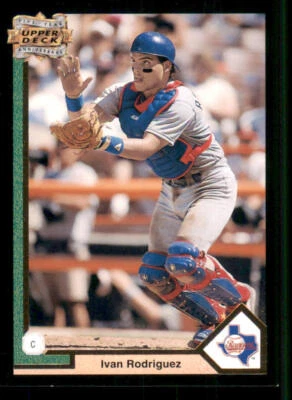 1993 Upper Deck Fifth Anniversary #A12 Ivan Rodriguez - Image 1 of 2