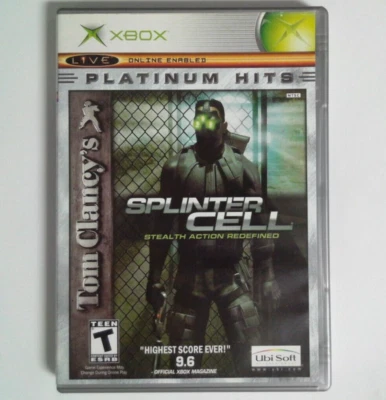 Splinter Cell Stealth Action Redefined - XBOX - COMPLETE & ACCEPTABLE (NTSC) - Image 1 of 4