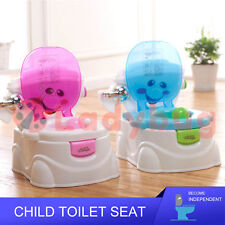 Kids Baby Toilet Training Children Toddler Potty Trainer Seat Safe Chair
