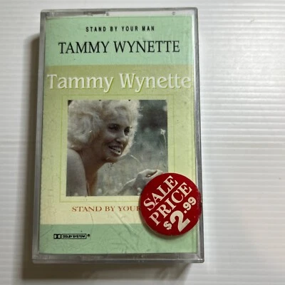 Tammy Wynette Stand By Your Man Cassette Tape K-Tel SPCS-021 Vintage - Image 1 of 4