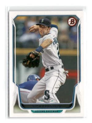 2014 Bowman - #195 - Nick Franklin - Seattle Mariners - Image 1 of 2