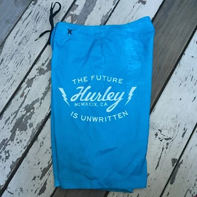Hurley Surf Ee.uu. El Futuro Es Unwritten Hombre Tabla de Surf Boardshorts 30 - Imagen 1 de 4