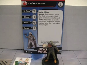 =Star Wars Miniatures LEGACY OF THE FORCE Twi'Lek Scout 17/60 with card = - Picture 1 of 1