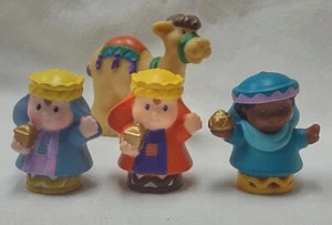 Fisher-Price Little People Nativity Wise Men Christmas Story 4 Piece - Picture 1 of 11
