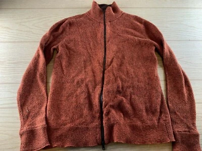 Suéter REI Adulto Cremallera Completa Naranja Rojo Poliéster Tejido Talla Desconocida Foto 1 de 4