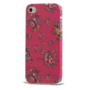 Etui ochronne Hard Case Etui na telefon komórkowy iPhone 4 i 4S Róże / Różowe - Zdjęcie 1 z 4