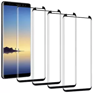 4-Pack For Samsung Galaxy Note 8 Tempered Glass Screen Protector Clear - Picture 1 of 13