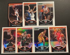 💥#’d LOT OF 7 ROOKIE RC REFRACTOR SP 2007-08 Topps Bowman Chrome BLACK