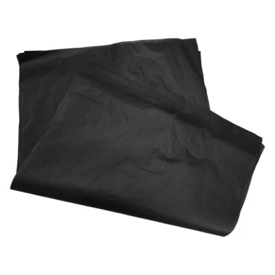 BLACK Tissue Paper 20" x 30" - 20 PC Gift Wrap Package Fill Cushioning Tissues - Image 1 of 3