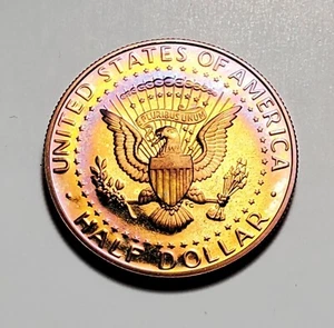 TONED 2006 S KENNEDY HALF DOLLAR CLAD PROOF UNC #C7570 - Picture 1 of 2