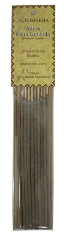 PACOTE COM DOIS: Bastões de incenso de resina Auroshikha benjoim do sião, relaxante e calmante - Imagem 1 de 1