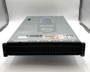 Dell PowerEdge R730xd 24x2.5 FB Heatsinks PERC Cable iDRAC8 2x 750W OEM Branding - Picture 1 of 12