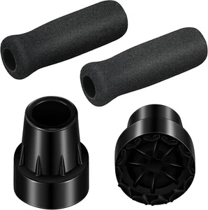 Set Punte di Ricambio per Canna, 2 Pezzi Punte per Canne in Gomma per Diametro 3/4 Pollici/1,9 Cm - Foto 1 di 7