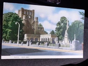 Kelso Abbey Kelso Postcard Posted with Kelso cancel - Picture 1 of 3