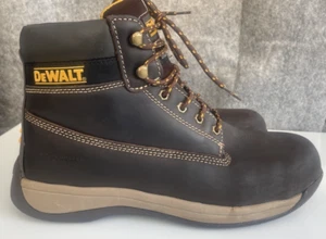 DeWALT Apprentice Herren Braun Arbeitsschutz Stahlkappe Schnürstiefel Größe 11/45 - Bild 1 von 15