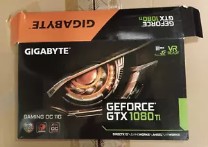 GIGABYTE NVIDIA GeForce RTX 1080 Ti leere Box - Bild 1 von 2