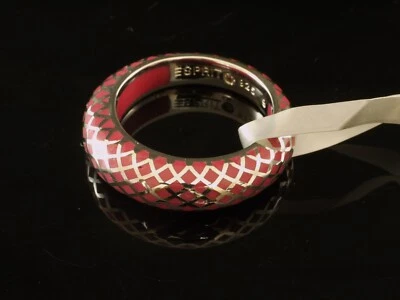 ESPRIT JEWELS Ring Gr 19  925 Sterlingsilber mit rot - Bild 1 von 3
