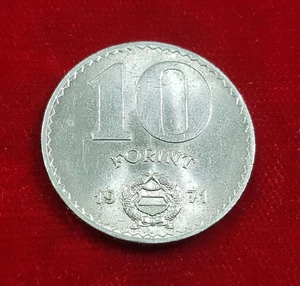 1971 Hungary Hungary 10 Forint Coin Coin Magyar Nepköztarsasag - Picture 1 of 2