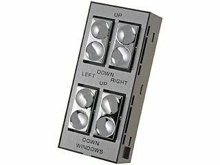 Interruptor de ventana de puerta delantero izquierdo para Cadillac DeVille Dorman 1985-1993 246PG65 Foto 1 de 3