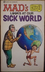 MAD Looks At Our Sick World Book - 1971 - Signet Paperback - VERY NICE Look - Picture 1 of 2