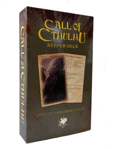Call of Cthulhu 7E RPG: The Malleus Monstrorum Keeper Deck CHA23171 - Picture 1 of 1
