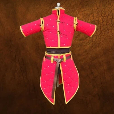 Disfraz Grueso Acolchado | Mujer Gambesón ACOLCHADO Armadura Asesino Brujo Inquisidor | Foto 1 de 3