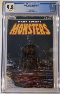 Mark Spears Monsters #3 CGC 9.8 1:20 2nd Print Swamp Thing Variant 2025 - Picture 1 of 1