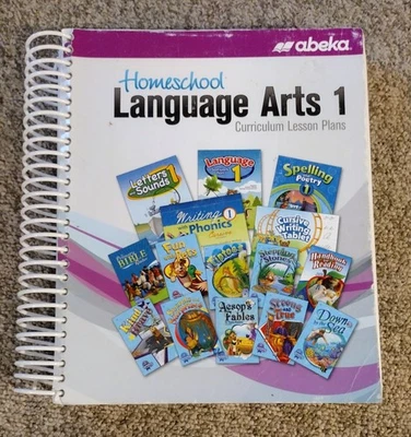 Abeka Language Arts 1 Lesson Plans - Image 1 of 2