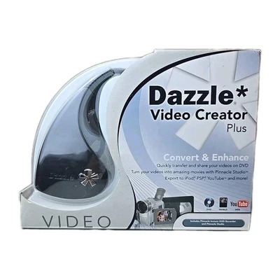 Dazzle Video Creator Plus DVD Converter For Mobile/Web Pinnacle Studio Software  - Image 1 of 4