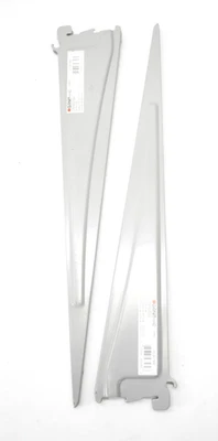 Lot of 2 ClosetMaid MaxLoad Brackets Gray 16" 01-81788 Replacements 3582 - Image 1 of 4