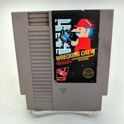 Wrecking Crew Nintendo NES Video Game Classic Arcade Puzzle Game Only - Image 1 of 3