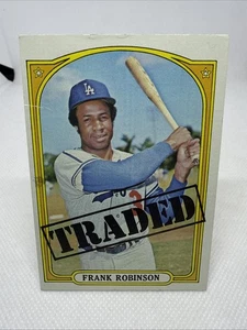 Topps Set-Break #754 1972 Frank Robinson en muy buen estado negociado - Imagen 1 de 19