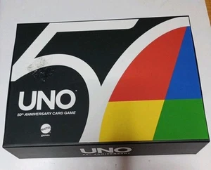 UNO Premium 50th Anniversary Edition passendes Kartenspiel mit Münze - Bild 1 von 13