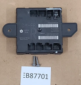 OEM 2009 DODGE RAM 1500 Front Passenger Door Electronics Module Right 04602894AH - Picture 1 of 16