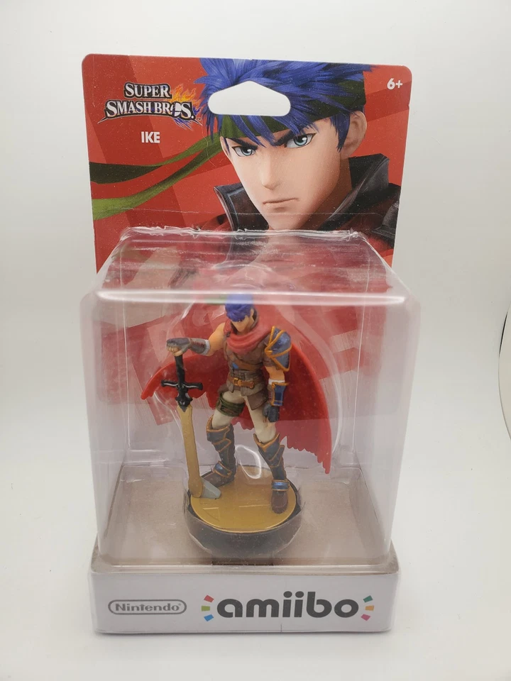 Boneco interativo Nintendo amiibo Super Smash Bros Ike NVLCAABAUSZ - Imagem 1 de 1