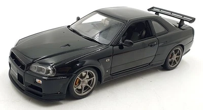 Autoart 1/18 Scale Diecast DC8224K - Nissan Skyline GT-R34 - Black - Image 1 of 4