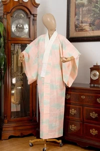 LIEBES VANILLE JAPANISCHES JUBAN UNTERKLEID DAMEN KIMONO INNENMANTEL ORIGINAL VINTAGE - Bild 1 von 7