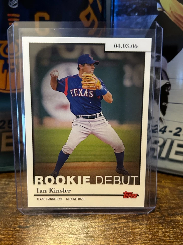 Topps Baseball 2006 Ian Kinsler debut de novato #RD-2 Foto 1 de 1
