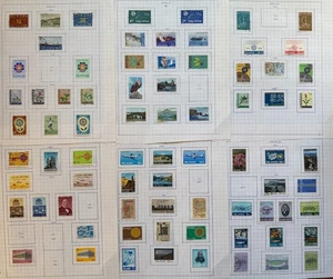 Lot Island Jahrgang 1963-1982 Briefmarken Sammler gebraucht - Bild 1 von 3