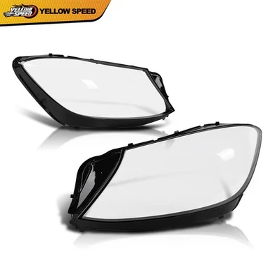 Cubiertas de lentes de faros izquierdo y derecho aptas para Mercedes-Benz Clase S W222 2014-2017 Foto 1 de 4