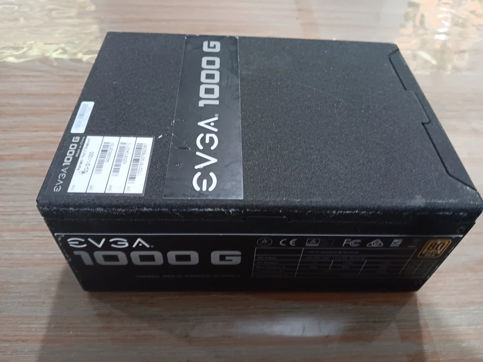 EVGA SuperNOVA 1000 G1 80+ Gold 1000W Fully Modular Power Supply - For Parts - Image 1 of 4