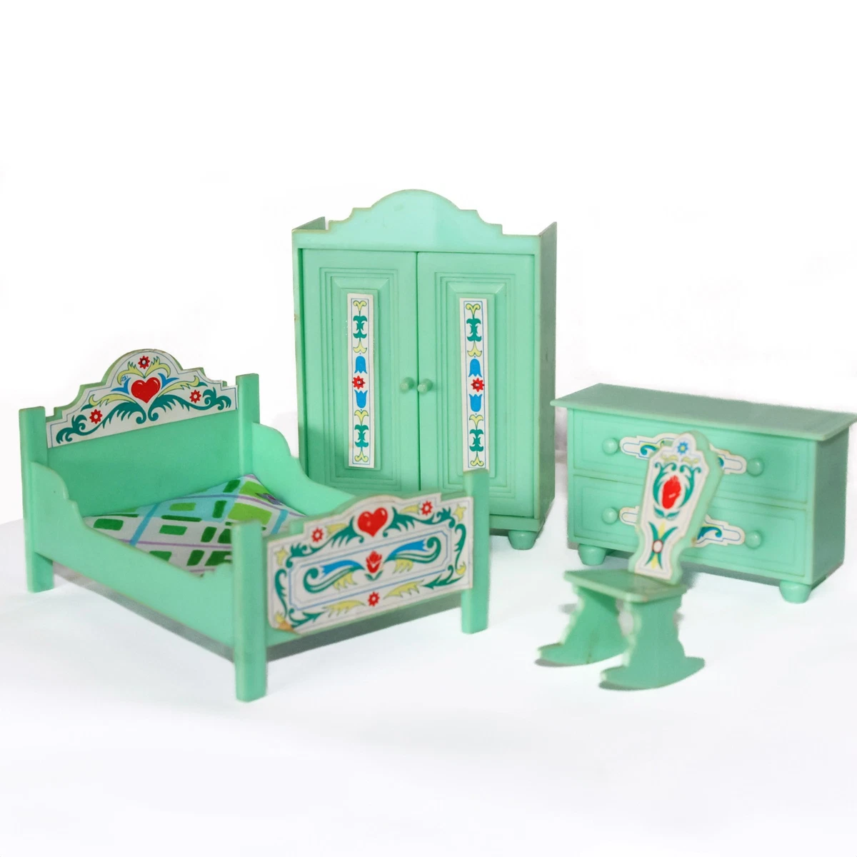 Puppenhaus Bettvorhang | 1:12 Maßstab, Handgemacht – Deko Für Puppenschlafzimmer In 3 Farben