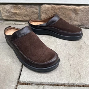 Zapatos de cuero marrón mula Footprints By Birkenstock Ashby para mujer talla 41N 10-10,5 - Imagen 1 de 14