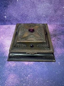 20er Jahre La Tausca Schmuck Präsentation Braut Perlen Schmuckkästchen Schmuck Ring Etui - Bild 1 von 10