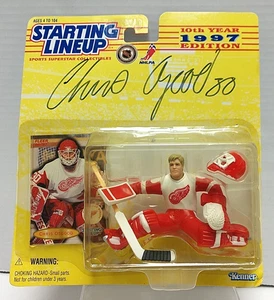 Kenner Starting Lineup 1997 Chris Osgood *Autografiado* - Imagen 1 de 12